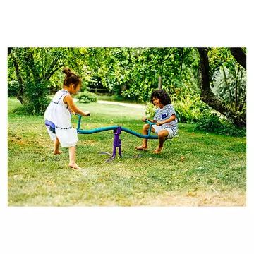 Plum : Balançoire rotative pour enfants - violet-bleu verdâtre - .image