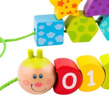 Tooky Toy: Skaičių siūlomas vikšras - .vaizdas