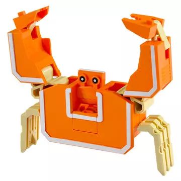 Litere Morphers: O - figuurtje Krab - .afbeelding