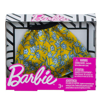 Barbie kiegészítők: virágos szoknya 