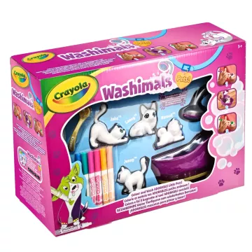 Crayola Washimals: Kimosható állatkák - kád szett - . kép