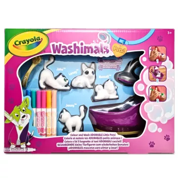 Crayola Washimals: Kimosható állatkák - kád szett - . kép