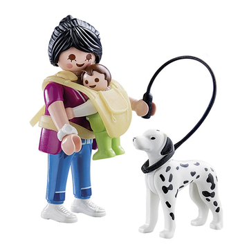 Playmobil: Anyuka kisbabával és kutyával - 70154 - . kép