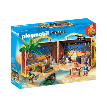 Playmobil: Hordozható kalóz sziget - 70150
