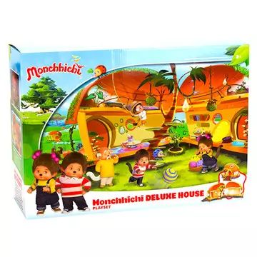 Monchhichi: Deluxe mājas spēļu komplekts - milzu izmērs - .attēls