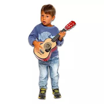 Класическа дървена китара - 55 см - . изображение