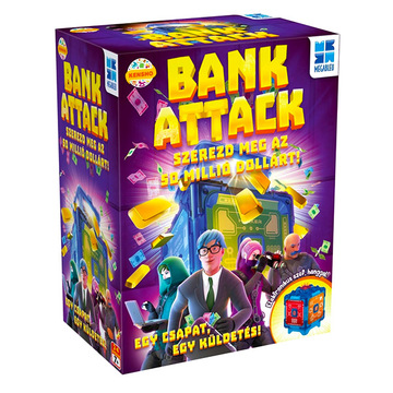 Megableu: Bank Attack társasjáték