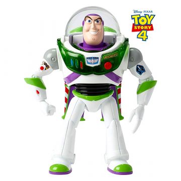 Toy Story 4: Buzz Lightyear interaktív figura - 18 cm