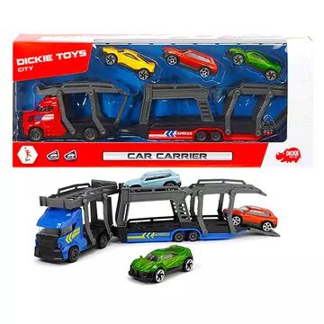 Camión transportador de autos, Dickie Toys - 2 tipos