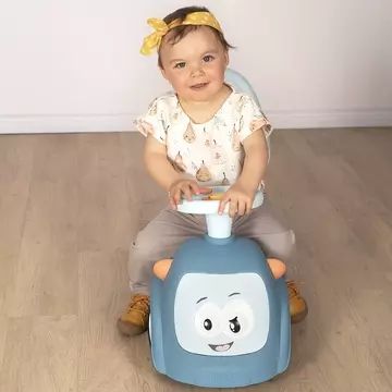 Smoby: Auto elettrica Maestro Ride-On - blu - .immagine