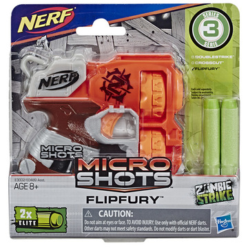 Nerf: Microshots Zombie Strike Flipfury szivacslövő fegyver - . kép