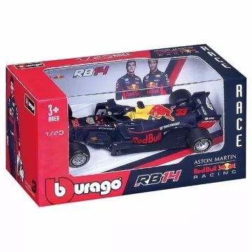 Bburago avtomobilček: Red Bull Racing Aston Martin 2018, RB14 - 1:43 - .slika