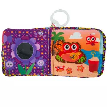 Lamaze: Morbido libro attività per bebè con animaletti - appendibile - .immagine