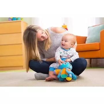 Lamaze: Salty Sam, het kleine octopus baby-speeltje – ophangbaar - .afbeelding