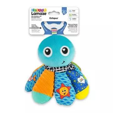 Lamaze: Salty Sam, het kleine octopus baby-speeltje – ophangbaar - .afbeelding