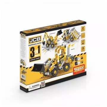 Engino JCB: Gradbeni set - Čelni nakladalnik - .slika