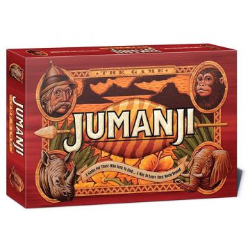 Jumanji, în cutie din lemn - joc de societate în lb. maghiară - .foto