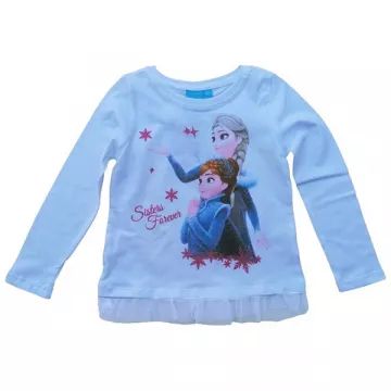 Disney princese: Otroška majica Frozen z dolgimi rokavi - 134 cm, različne barve - .slika