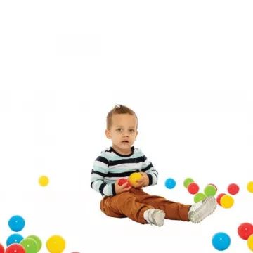 Ballons dans un filet - paquet de 60 pièces - .image