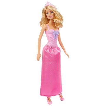 Barbie: Szőke hajú hercegnő rózsaszín ruhában 