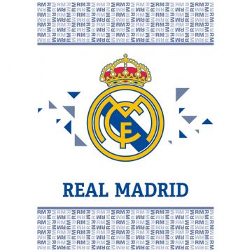 Real Madrid mintás polár takaró - 110 x140 cm