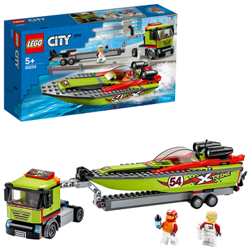 LEGO City: Versenycsónak szállító 60254