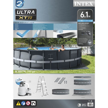 Intex: Ultra XTR Frame merev falú medence szett - 610 x 122 cm - . kép
