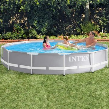 Intex: Prism Frame Set piscină cu cadru metalic - 366 x 76 cm - .foto
