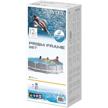 Intex: Prism Frame Set piscină cu cadru metalic - 366 x 76 cm - .foto
