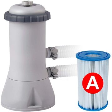 Intex: Metal Prism merev falú prémium medence szett - 366 x 99 cm - . kép