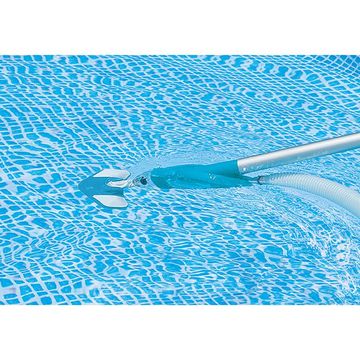 Intex: Deluxe rengøringssæt til pool med teleskopstang - .billede