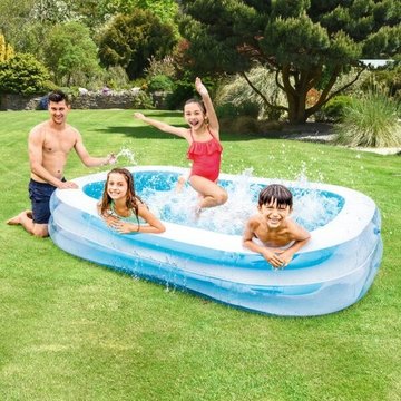 Intex : Piscine gonflable - 262 x 175 x 56 cm - .image