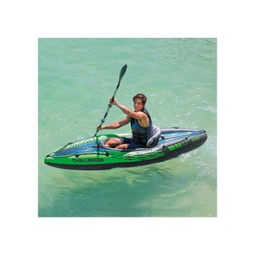 Intex: Challenger k1 felfújható kajak szett - 2,74 m x 76 cm x 33 cm - . kép