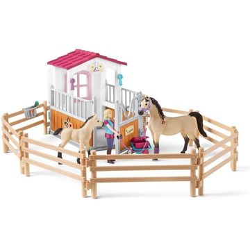 Schleich Horse Club: Grajd cu cai pur sânge arab și îngrijitor - .foto