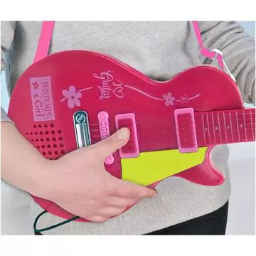 Bontempi: Rockgitaar met microfoon en standaard - .afbeelding