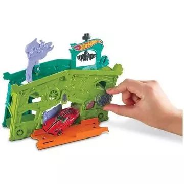 Hot Wheels City: Vaiduoklių garažo trasos rinkinys - .vaizdas