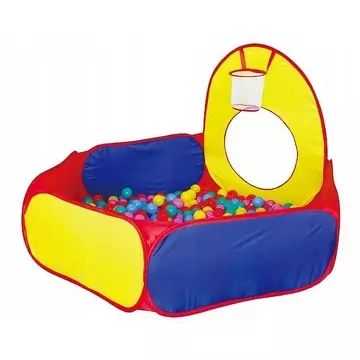 Iplay Conjunto de tiendas de juego con piscina y túnel - 100 bolas - .imagen