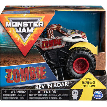 Monster Jam: Zombie hátrahúzhatós kisautó - . kép