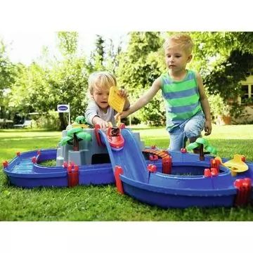Aquaplay: Set de joacă cu apă Aventura la munte - 70 de bucăți - .foto