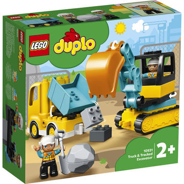 LEGO® DUPLO® Town: Teherautó és lánctalpas exkavátor 10931 - . kép