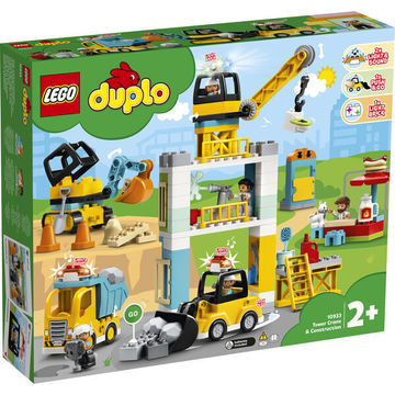 LEGO® DUPLO® Town: Toronydaru és építkezés 10933