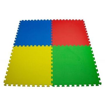 Nagy méretű, színes habszivacs puzzle szőnyeg - 4 db