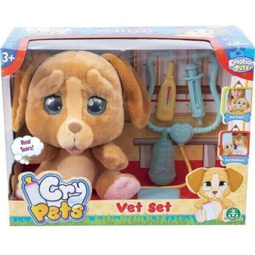 Emotion Pets: Pityergő kiskutya állatorvosi szett - barna - . kép