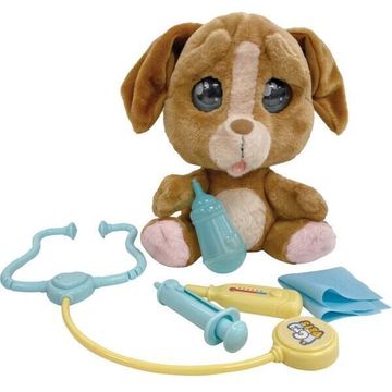 Emotion Pets: Pityergő kiskutya állatorvosi szett - barna - . kép