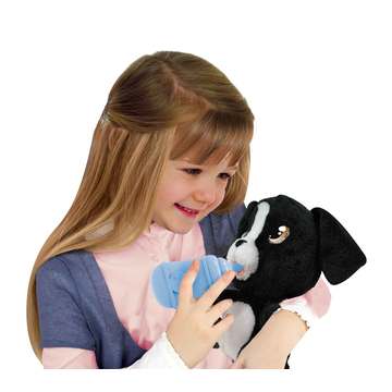 Emotion Pets: Pityergő kiskutya állatorvosi deluxe szett - fekete - . kép