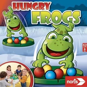 Noris: Głodne żaby - gra zręcznościowa - .zdjęcie 