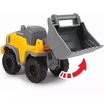 Dickie Volvo: Ciężarówka z wywrotką i ładowarką czołową - 30 cm - .zdjęcie 