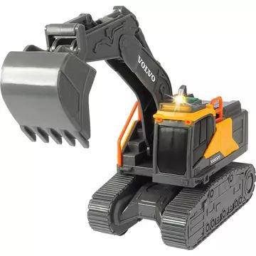 Dickie Volvo: Rupsbandgraafmachine met licht en geluid - 23 cm - .afbeelding