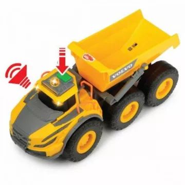 Dickie Volvo: autobasculantă articulată – 23 cm, cu lumină și sunet - .foto