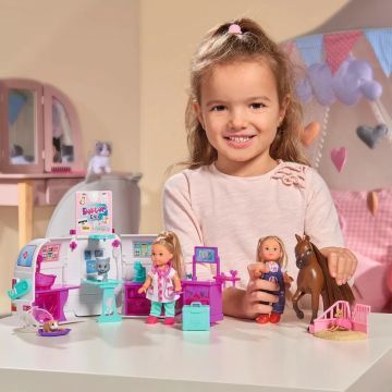 Évi Love: Set de joacă Mașină de salvare pentru animale 2-în-1 - .foto